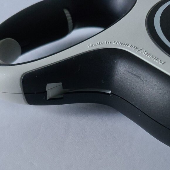 FLEXI COMORT RETRACTABLE TAPE DOG LEASH -25FT- GRAY/BLACK-- GERMAN DESIGN LARGE - Picture 12 of 13